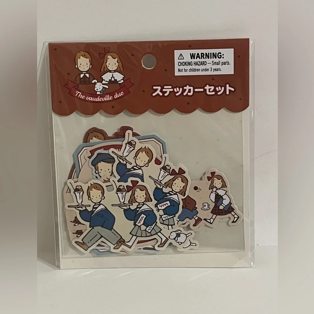 Sanrio Vaudeville Duo Sticker Pack - Picture 1 of 5